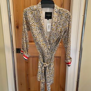 Le Superbe Moonshadows Short Robe Dress